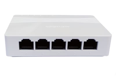 SWITCH 5 BOCAS 10 / 100 / 1000 MBPS DS-3E0505D-E