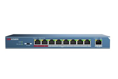 SWITCH 8 PUERTO 100MBPS POE +1 PUERTO ETHERNET 100 MBPS HASTA 300METROS CATEGORIA 6DS-3E0109P-E(C)1