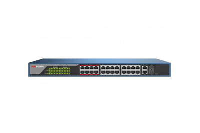 SWITCH POE 24 BOCAS + 2G ADMINISTRABLE 370 WATT HASTA 250 METROS DS-3E1326P-E SWITCH POE 24 BOCAS + 2G ADMINISTRABLE 370 WATT HASTA 250 METROS DS-3E1326P-E