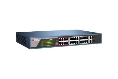 SWITCH 24B POE 370W 2B GIGABIT HASTA 250M DS-3E0326P-E SWITCH 24B POE 370W 2B GIGABIT HASTA 250M DS-3E0326P-E