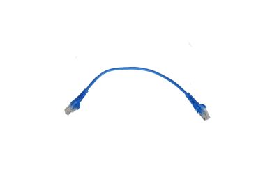 PATCH CORD 30CM CAT5E AZUL MULTIFILAR CPA-031