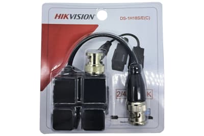 BALUN 01 CANAL PASIVO HD TVI/CVI/AHD DS-1H18S/E(C)