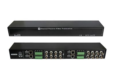 BALUN / TRANSCEPTOR 16 CANALES PASIVO HD TVI/CVI/AHD RACKEABLE VV-HDP2016