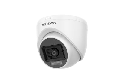 CAMARA DOMO 5MP 3K 2960 X 1665 HYBRIDA LENTE 2.8MM IR20METROS LUZ / C/AUDIO IP66 DS-2CE76K0T-LPFS1