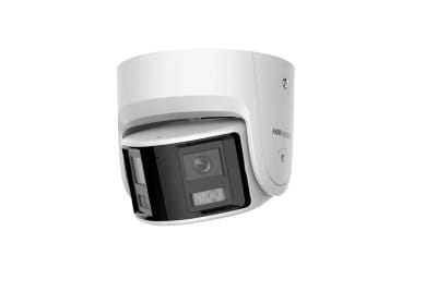 CAMARA IP DOMO 4MP 3040X1368 PANORAMICA COLORVU 180° LENTE DUAL 2.8MM IR30 IP67 DS-2CD2347G2P-LSU/SL