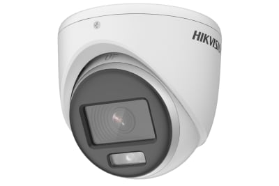 CAMARA DOMO FULL HD 2MP COLORVU LITE LENTE 2.8MM LUZ 20METROS TVI/CVI/AHD/CVBS DS-2CE70DF0T-PF