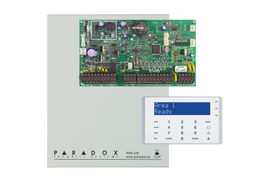 CENTRAL DE ALARMA DE ROBO 08 ZONAS AMPLIABLE A 192 ZONAS EVOHD C/TECLADO K656 1