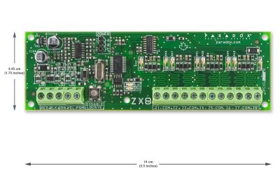 MODULO EXPANSOR 8 ZONAS ZX8 EVO192