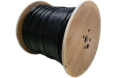CABLE UTP UNIFILAR CATEGORIA6 CON SILICONA GEL C/MENSAJERO PARA EXTERIOR