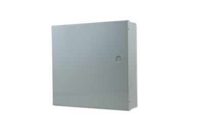 GABINETE METALICO COLOR GRIS PARA FUENTE DE PODER 26.3 X  25.9 X 12.5
