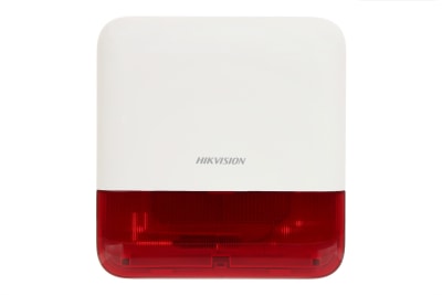 SIRENA INALAMBRICA EXTERIOR C/BALIZA ROJA AXPRO DS-PS1-E-WB