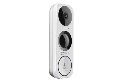 VIDEO TIMBRE 2048X1536 QXGA 3MP WIFI 2.4/5 GHZ C/CAMARA LENTE 2.2MM + PIR IP65 CS-CS-DB1-1B3WPFR