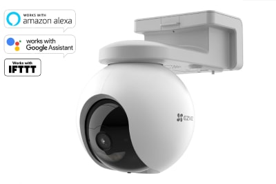 CAMARA IP DOMO PAN & TILT 2K/4MP 2560 x 1440 WIFI COLORVU LENTE 4MM C/BATERIA HB8-R2001