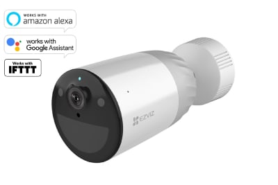 CAMARA FULL HD 2MP 1920x1080P ADICIONAL WIFI 2.4GHZ LENTE 2.8MM IR10M C/BATERIA 12.900MAH IP66 CS-BC1-B11