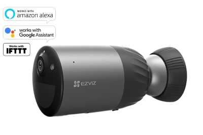 CAMARA IP BULLET FULL HD 1920X1080 2MP C/BATERIA LITIO 7.800 MAH LENTE 2.8MM IR 10METROS IP66 CS-BC1C ELIFE