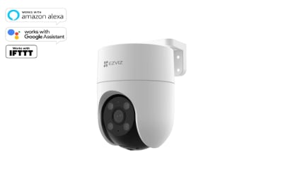 CAMARA IP DOMO PAN & TILT 4MP 2K+ 2560 X 1440 WIFI 2.4GHZ LENTE 4MM COLORVU IA CS-H8C-(2K+)1