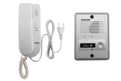 KIT PORTERO CITOFONO 2 HILOS C/ALTAVOZ KDP-501AM + MS-2D