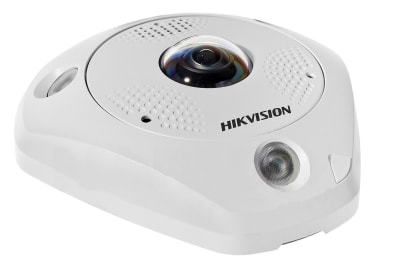 CAMARA IP DOMO FISHEYE 12MP 360 IR15 IP66 DS-2CD63C5G0-IVS