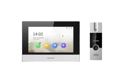 KIT VIDEO PORTERO HIBRIDO ANALOGO / IP C/CAMARA FULL HD 1920 X 1080 + PANTALLA TOUCH 