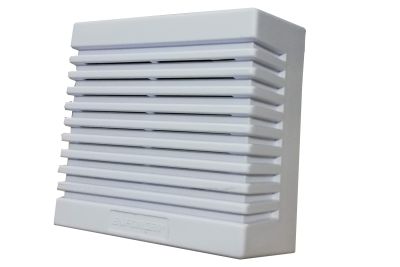 SIRENA BLANCA INTERIOR PARED SOBREPUESTA 2 TONOS 100DB 6-14V SH-525SQ 