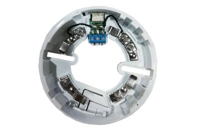 BASE PARA DETECTOR DE HUMO/TEMPERATURA 4 HILOS C/RELEY UL/CE EB0020
