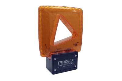 BALIZA LUZ INTERMITENTE LED NARANJA C/ANTENA FIFTHY/24