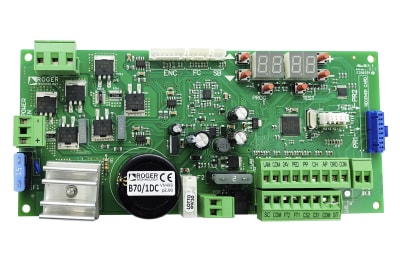 TARJETA O CENTRAL DE COMANDO 24V PARA MOTOR CORREDERA 600 KILOS BH30 ROGER SERIE BH B70/1DC
