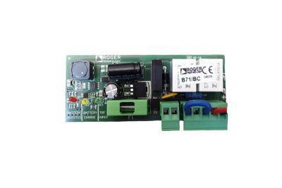 TARJETA DE CONEXION Y CARGADOR DE BATERIAS PARA MOTORES DE CORREDERA CENTRAL MARCA ROGER B71/BC
