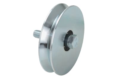 RUEDA 100MM 1 RODAMIENTO CANAL ANGULAR V ITALIANA