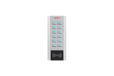 TECLADO DIGITAL + LECTOR PROXIMIDAD 125KHZ EM 01 RELE 998 USUARIOS + 2 PANICO 12-28V IP66 XK2-EM