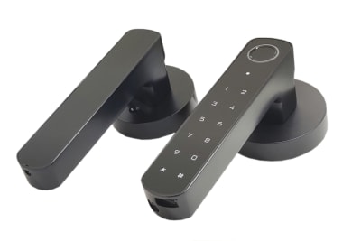 CERRADURA INTELIGENTE PARA PUERTA APP BLUETOOTH+BIOMETRICA 100 USUARIO+CLAVE 155 USUARIOS D100-BT