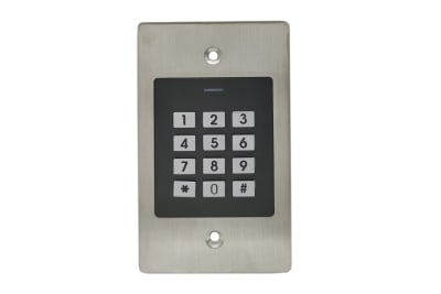 TECLADO EMPOTRADO PIN+TARJETA DE PROXIMIDAD 125KHZ EM 1000 USUARIOS WIEGAND 26/34 BITS IP66 EK21