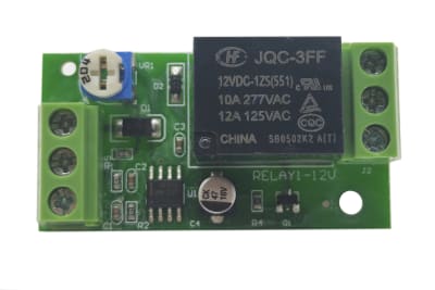 MODULO DE RELE C/TEMPORIZADOR 1 A 15 SEGUNDOS 10 A16VDC 10AMPERES RM2