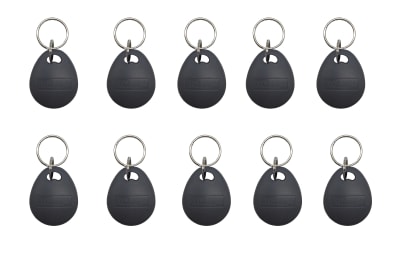 KIT 10 UNIDADES DE TARJETA DE PROXIMIDAD TIPO LLAVERO FRECUENCIA 125KHZ SKEY31