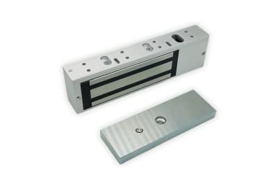RETENEDOR ELECTROMAGNETICO 500KILOS (1200 LIBRAS) C/TEMPORIZADOR 0 A 15 SEGUNDO 12/24VDC SLOCK21