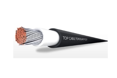 3 MTS CABLE SOLAR TOPCABLE 4MM2 NEGRO