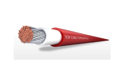3 MTS CABLE SOLAR TOPCABLE 4MM2 ROJO