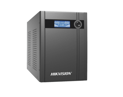 UPS DE RESPALDO LCD LED 3000VA 1800W 04 SALIDA 50/60 HZ 04 C/BATERIA 12V/9AH DS-UPS3000 HIKVISION