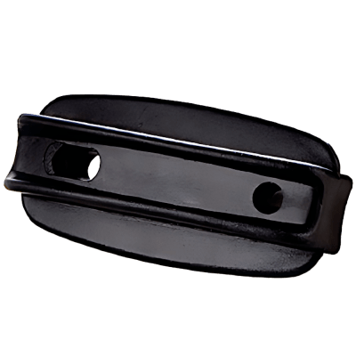 AISLADOR TEMPLADOR NUEZ COLOR NEGRO PARA CERCO ELECTRICO RESISTENTE 100KG PROTECCION UV HG-NUEZ