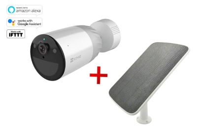 KIT CAMARA ADICIONAL WIFI 2MP C/BATERIA + PANEL SOLAR1