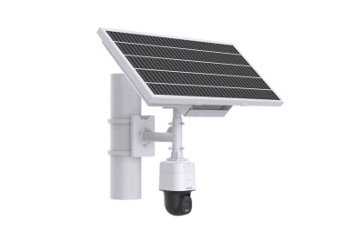 KIT PANEL SOLAR CAMARA IP 4MP 4G PAN & TILT COLORVU 4MM + BATERIA LITIO 23.2AH DS-2XS3Q47G1-LDH/4G