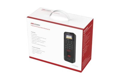 KIT CONTROL DE ACCESO BIOMETRICO+RETENEDOR MAGNETICO 280KILOS 12/24V+SOPORTE L/Z +PULSADOR DS-KAS261