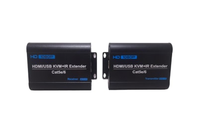 KIT EXTENSOR KVM VIDEO HDMI 1080P+USB TECLADO/MOUSE HASTA 100METROS CABLE UTP CAT5E/6 VC-HD2103E-KVM