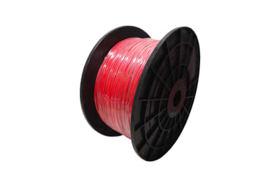 CABLE DE INCENDIO 2X18 CON PANTALLA COLOR ROJO CARRETE DE 305 METROS C/NORMA UL