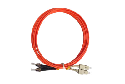JUMPER FIBRA ST/UPC-SC/UPC MM (MULTIMODO) OM1 DUPLEX 3METROS VVSTSC3