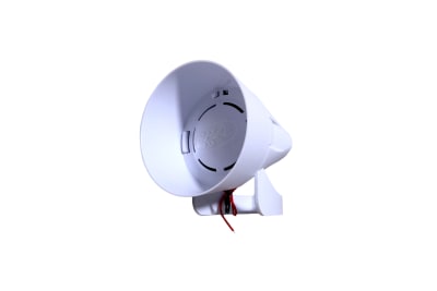 SIRENA INTERIOR 1 TONO COLOR BLANCA DETON 14WATT 120DB