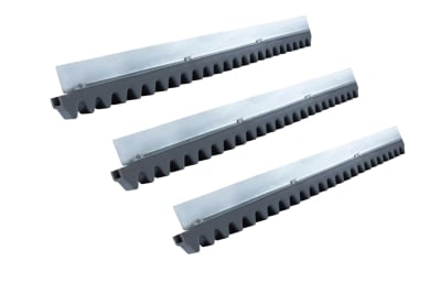 KIT DE 03 METROS DE CREMALLERA PLASTICA O NYLON PARA USO RESIDENCIAL POP 1 METRO