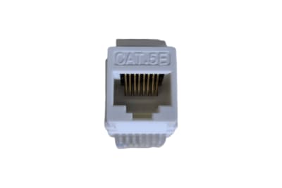 MODULO BLANCO RJ45 - RJ45 CATEGORIA5 KEYSTONE FEEDTHROUGH KS5W