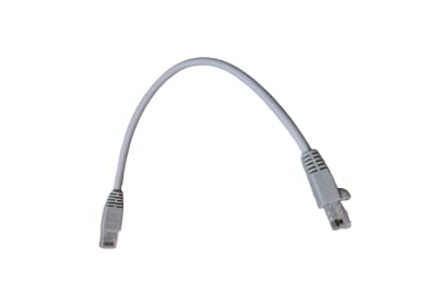 PATCH CORD DE 30CM CATEGORIA6 COLOR GRIS LSZH CPC0306
