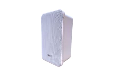 PARLANTE ANALOGO TIPO COLUMNA COLOR BLANCO 20WATT INTERIOR / EXTERIOR IP66 C/SOPORTE DS-QAE0420G1-V